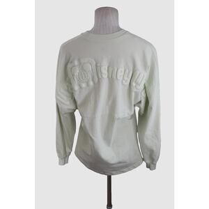 Disney Spirit Jersey Shirt Womens XS Walt Disney World 1971 Glitter Mint Green